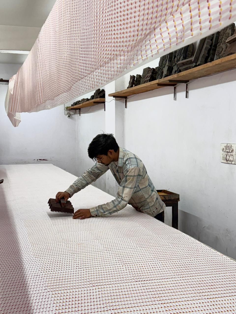 "If your block print looks too perfect, it probably isn't one."