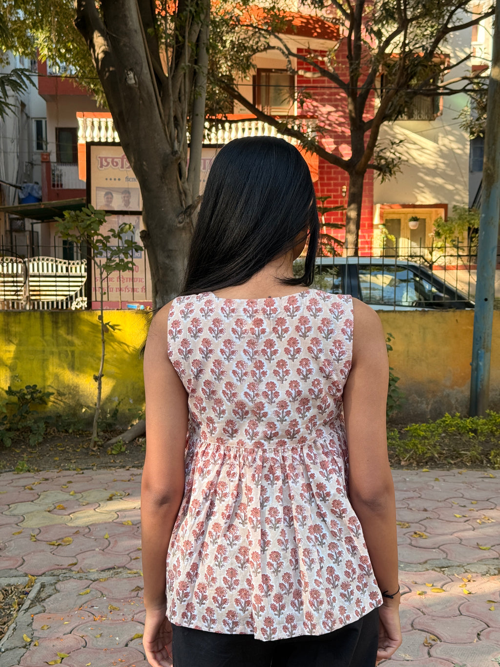 Aira Cotton Top